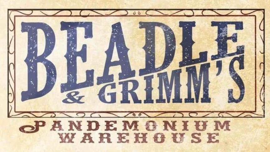 Logo for Beadle & Grimm's Pandemonium Warehouse